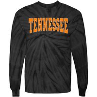 Tennessee Throwback Design Classic Tie-Dye Long Sleeve Shirt