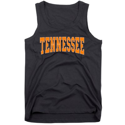 Tennessee Throwback Design Classic Tank Top