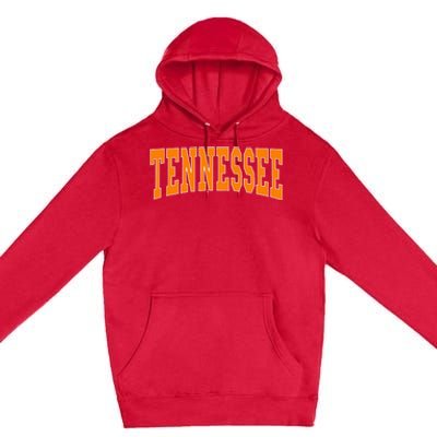 Tennessee Throwback Design Classic Premium Pullover Hoodie