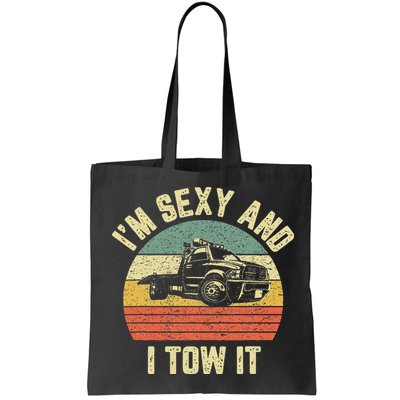 Tow Truck Driver Funny Towing Car Flat Bed Tow Truck Bag