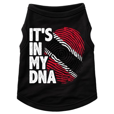 Trinidadian Tobagonian Dna Trinidad And Tobago Flag Doggie Tank