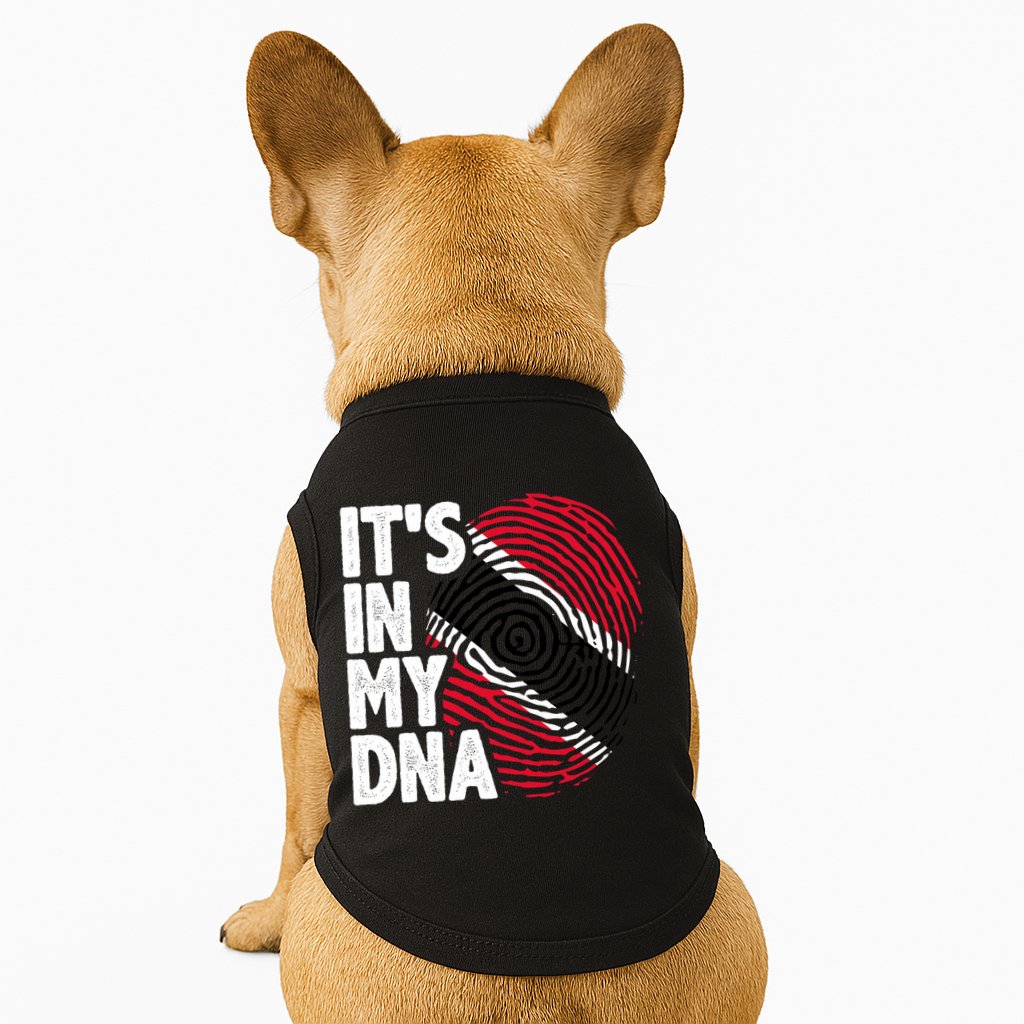 Trinidadian Tobagonian Dna Trinidad And Tobago Flag Doggie Tank