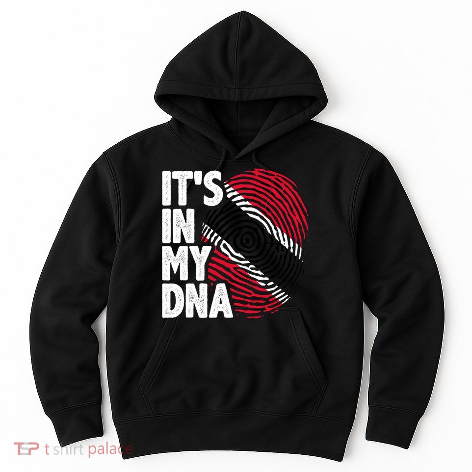 Trinidadian Tobagonian Dna Trinidad And Tobago Flag Hoodie