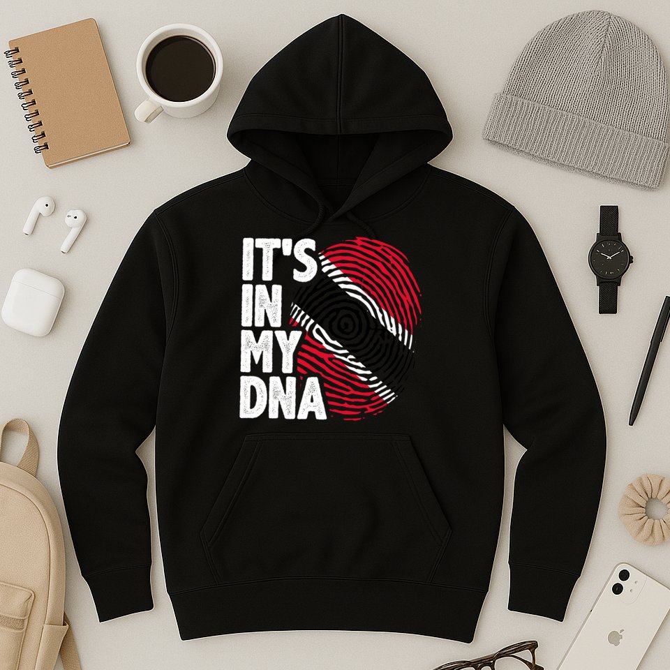 Trinidadian Tobagonian Dna Trinidad And Tobago Flag Hoodie