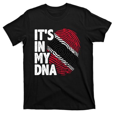 Trinidadian Tobagonian Dna Trinidad And Tobago Flag T-Shirt