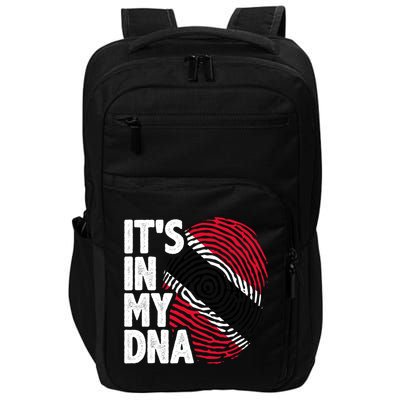 Trinidadian Tobagonian Dna Trinidad And Tobago Flag Impact Tech Backpack