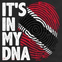 Trinidadian Tobagonian Dna Trinidad And Tobago Flag Adult Drive Performance Visor
