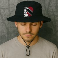 Trinidadian Tobagonian Dna Trinidad And Tobago Flag Bucket Hat