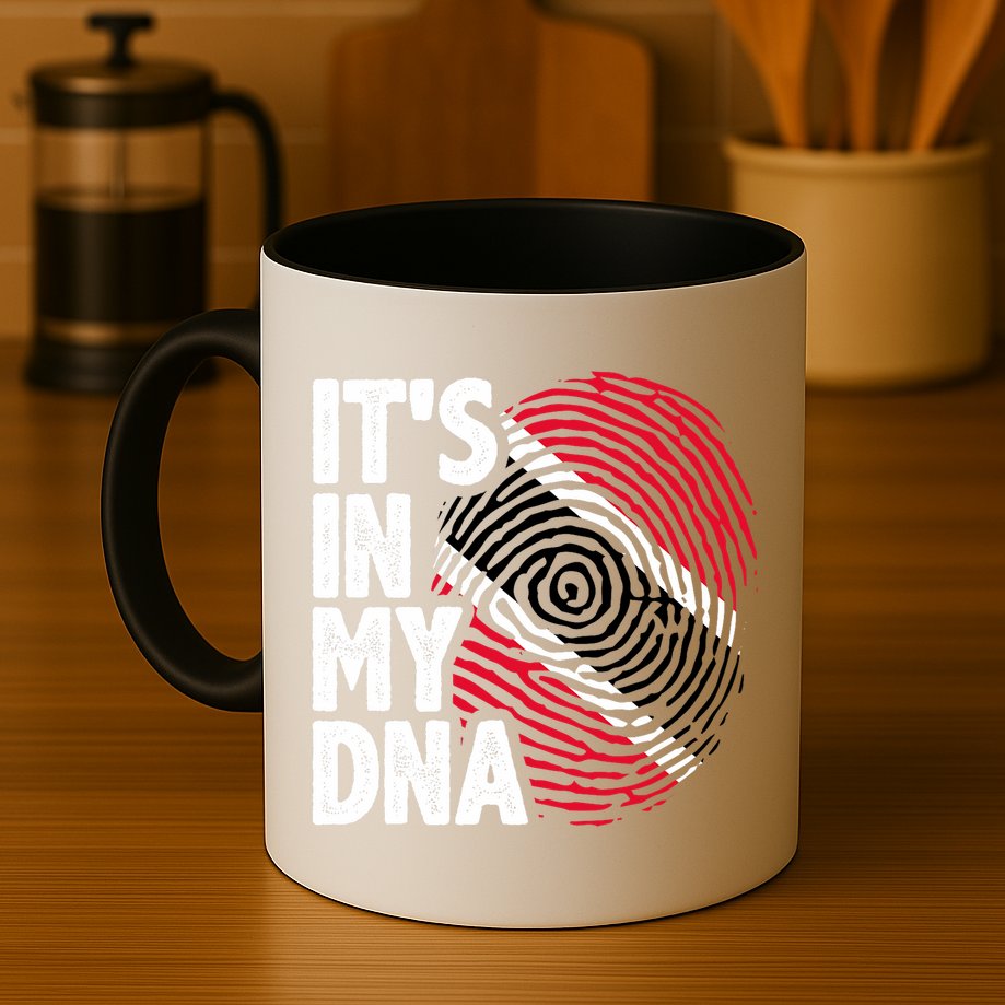 Trinidadian Tobagonian Dna Trinidad And Tobago Flag Mug