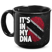 Trinidadian Tobagonian Dna Trinidad And Tobago Flag 15oz Campfire Ceramic Mug