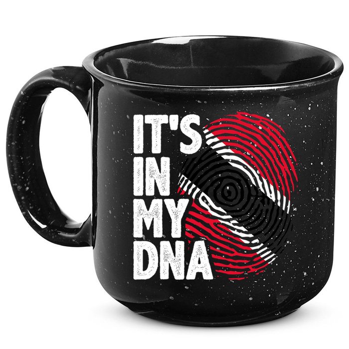 Trinidadian Tobagonian Dna Trinidad And Tobago Flag 15oz Campfire Ceramic Mug
