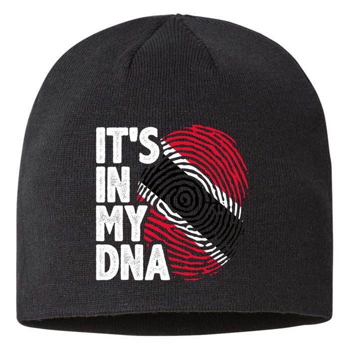 Trinidadian Tobagonian Dna Trinidad And Tobago Flag Sustainable Beanie