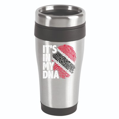 Trinidadian Tobagonian Dna Trinidad And Tobago Flag 16oz Travel Tumbler