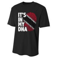 Trinidadian Tobagonian Dna Trinidad And Tobago Flag Performance Sprint T-Shirt