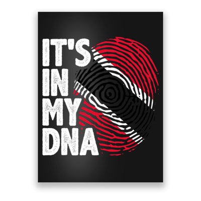Trinidadian Tobagonian Dna Trinidad And Tobago Flag Poster