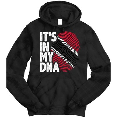 Trinidadian Tobagonian Dna Trinidad And Tobago Flag Tie Dye Hoodie