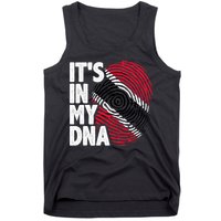 Trinidadian Tobagonian Dna Trinidad And Tobago Flag Tank Top