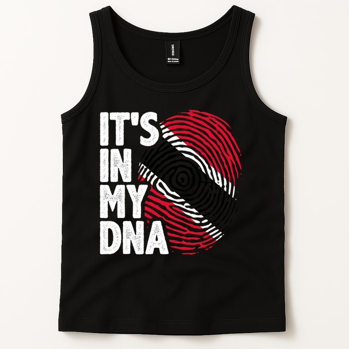 Trinidadian Tobagonian Dna Trinidad And Tobago Flag Tank Top