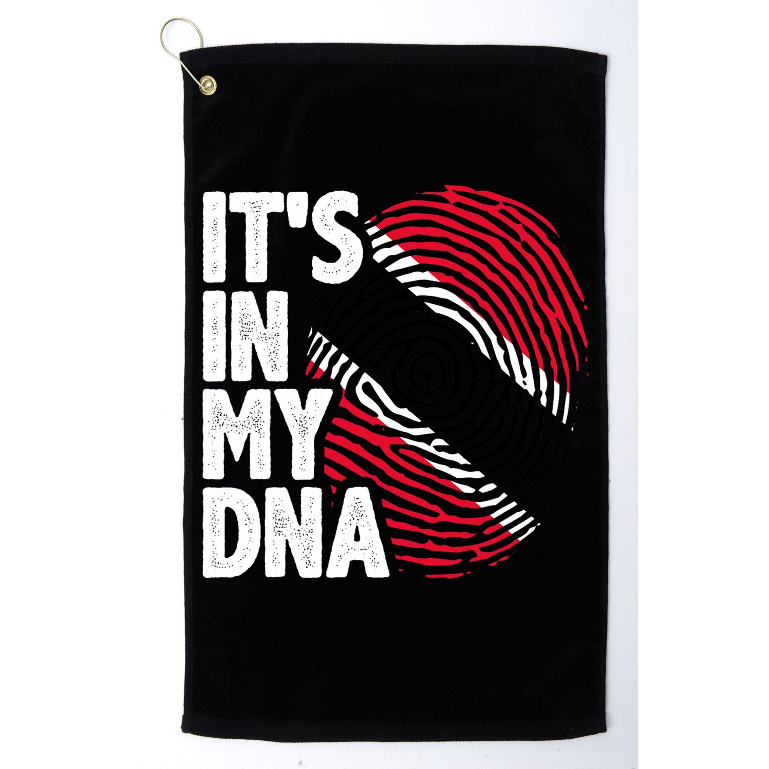 Trinidadian Tobagonian Dna Trinidad And Tobago Flag Golf Towel