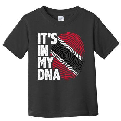 Trinidadian Tobagonian Dna Trinidad And Tobago Flag Toddler T-Shirt