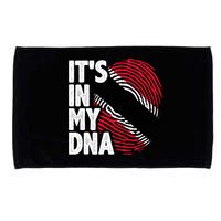 Trinidadian Tobagonian Dna Trinidad And Tobago Flag Microfiber Hand Towel