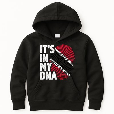 Trinidadian Tobagonian Dna Trinidad And Tobago Flag Kids Hoodie