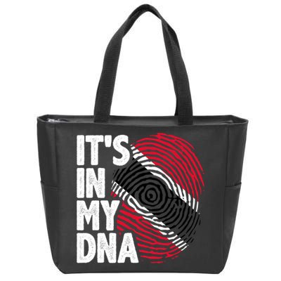 Trinidadian Tobagonian Dna Trinidad And Tobago Flag Zip Tote Bag