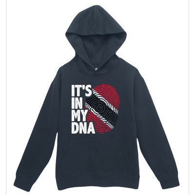 Trinidadian Tobagonian Dna Trinidad And Tobago Flag Urban Pullover Hoodie