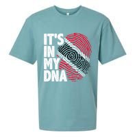 Trinidadian Tobagonian Dna Trinidad And Tobago Flag Sueded Cloud Jersey T-Shirt