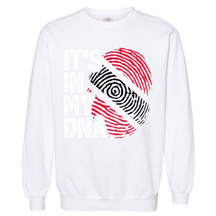 Trinidadian Tobagonian Dna Trinidad And Tobago Flag Garment-Dyed Sweatshirt