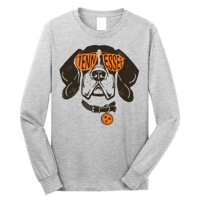 Tennessee Tn Dog State Flag Tn Lover Outfit Long Sleeve Shirt