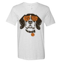 Tennessee Tn Dog State Flag Tn Lover Outfit V-Neck T-Shirt