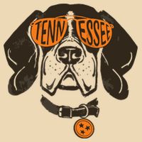 Tennessee Tn Dog State Flag Tn Lover Outfit Zip Tote Bag