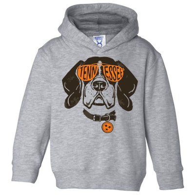 Tennessee Tn Dog State Flag Tn Lover Outfit Toddler Hoodie