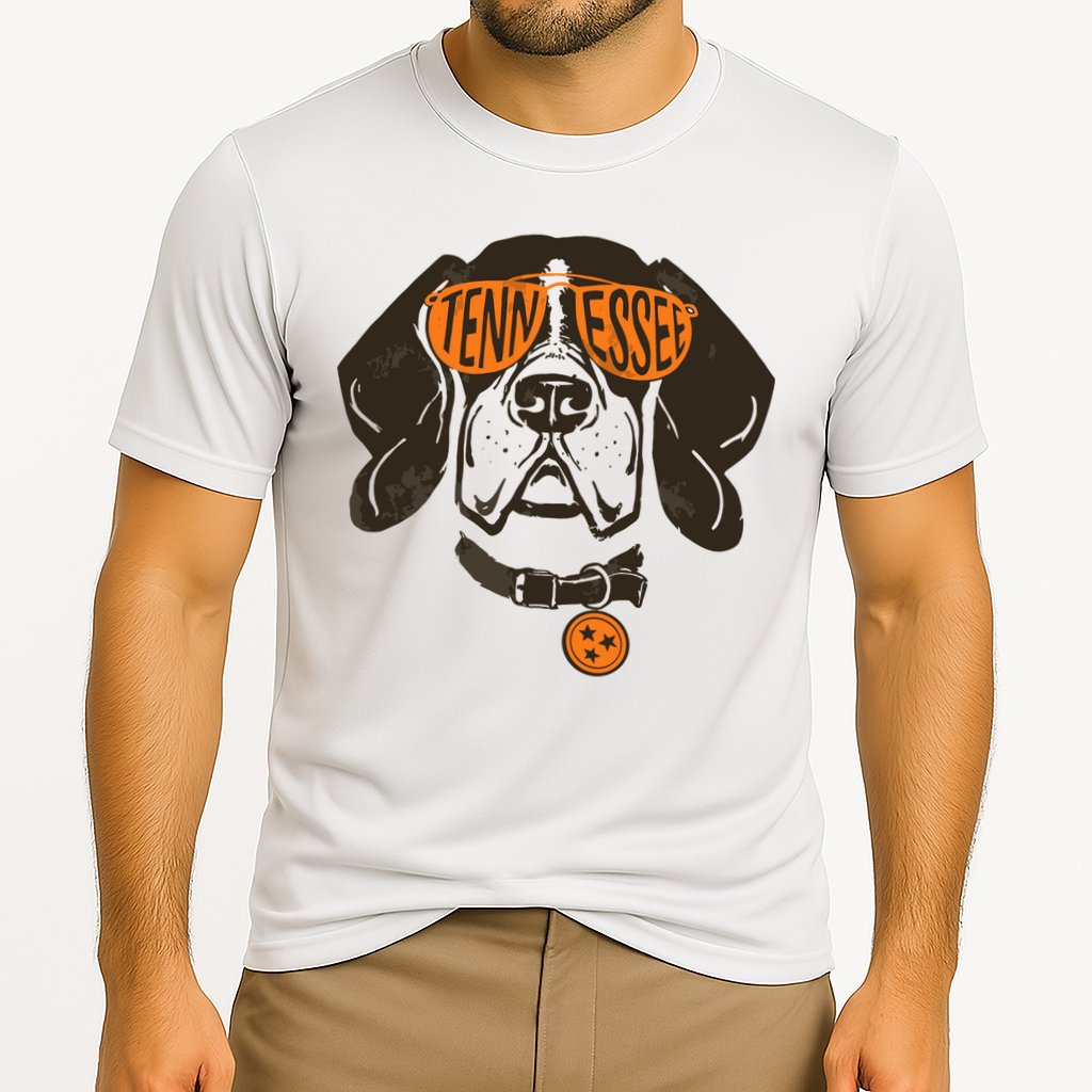 Tennessee Tn Dog State Flag Tn Lover Outfit Cooling Performance Crew T-Shirt
