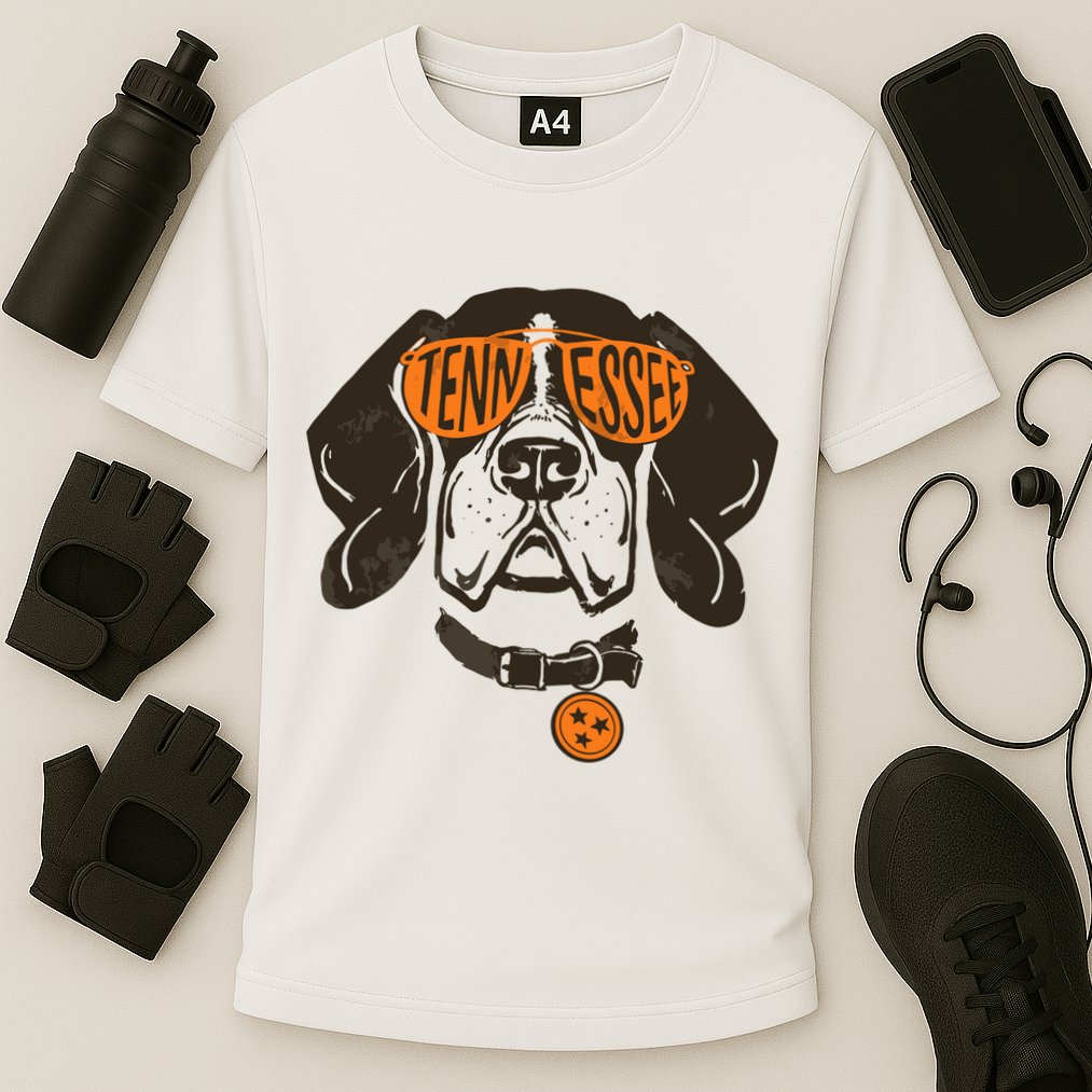 Tennessee Tn Dog State Flag Tn Lover Outfit Cooling Performance Crew T-Shirt