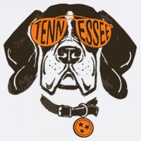 Tennessee Tn Dog State Flag Tn Lover Outfit Cooling Performance Crew T-Shirt