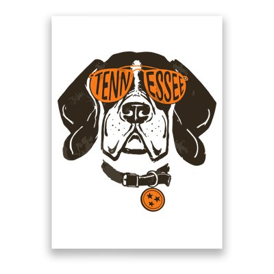 Tennessee Tn Dog State Flag Tn Lover Outfit Poster