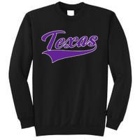 Texas Throwback Design Classic Sweatshirt