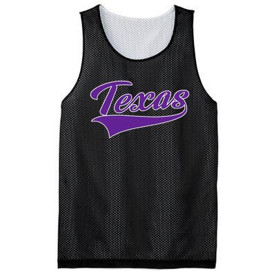 Texas Throwback Design Classic Mesh Reversible Basketball Jersey Tank