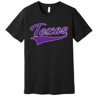 Texas Throwback Design Classic Premium T-Shirt