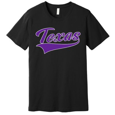 Texas Throwback Design Classic Premium T-Shirt