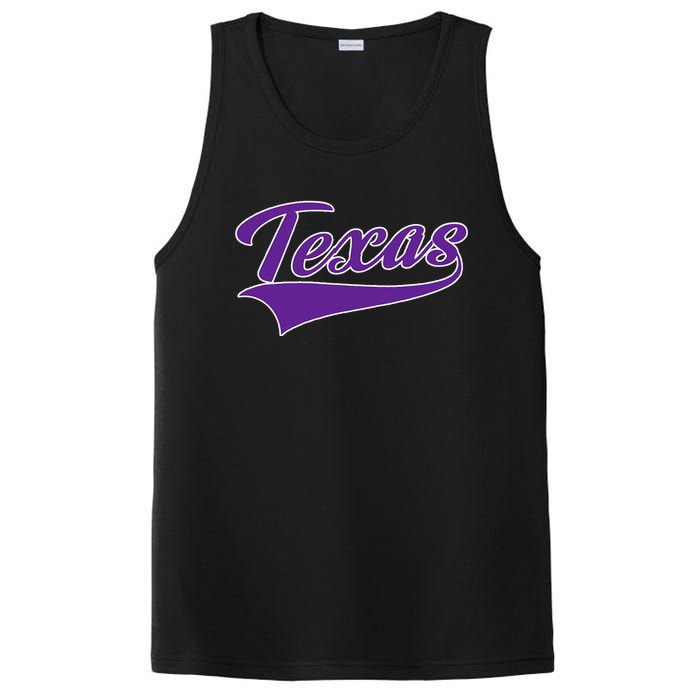 Texas Throwback Design Classic PosiCharge Competitor Tank