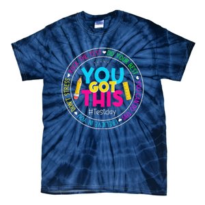 Teacher Testing Day You Got This Test Day Rock The Test Tie-Dye T-Shirt