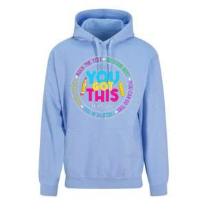 Teacher Testing Day You Got This Test Day Rock The Test Unisex Surf Hoodie