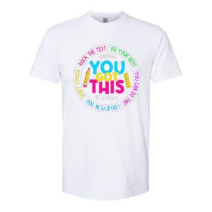 Teacher Testing Day You Got This Test Day Rock The Test Softstyle CVC T-Shirt