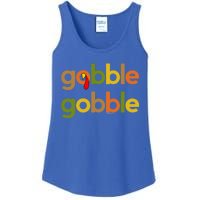 Thanksgiving Turkey Day Gobble Gobble Fall Great Gift Ladies Essential Tank