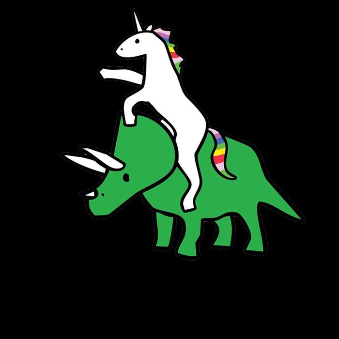 To The Disco 80s Party Unicorn Dino Disco Mug