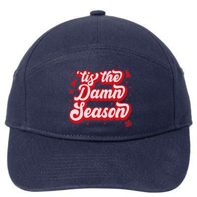 Tis The Damn Season Evermore Christmas Taylor Lover Xmas 7-Panel Snapback Hat