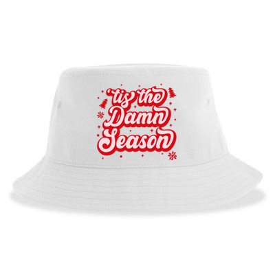 Tis The Damn Season Evermore Christmas Taylor Lover Xmas Sustainable Bucket Hat